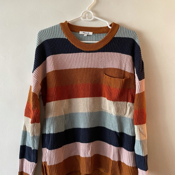 Madewell Stripe Sweater - Picture 2 of 7